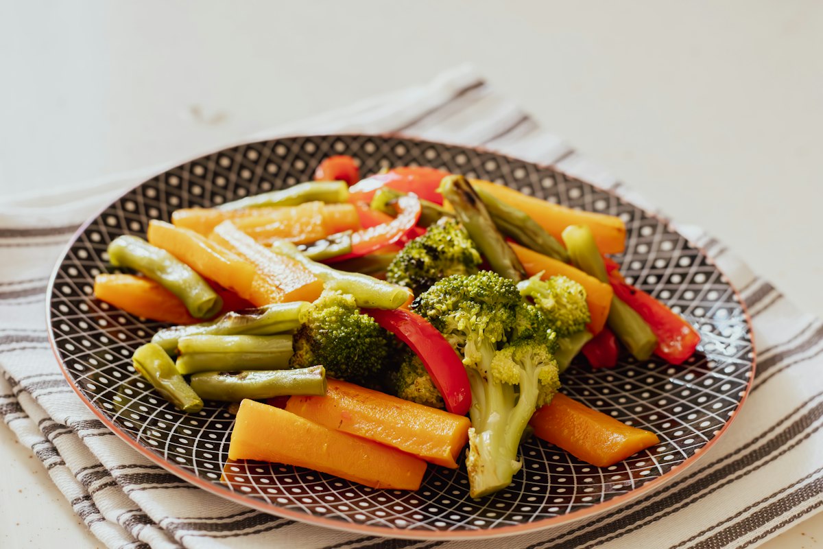 Fresh vegetables and fruits